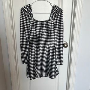 Divided, Black and White Dress, Size X-Small
